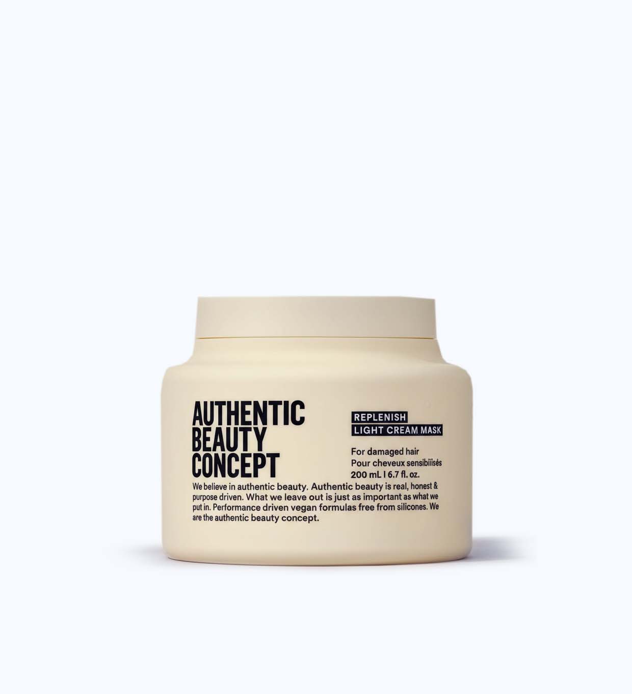 Authentic Beauty Concept Lekka Kremowa Maska Odbudowująca do włosów 200 ml