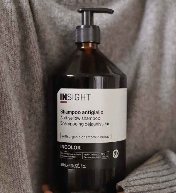 Insight Anti-Yellow Szampon niwelujący żółte odcienie 900ml